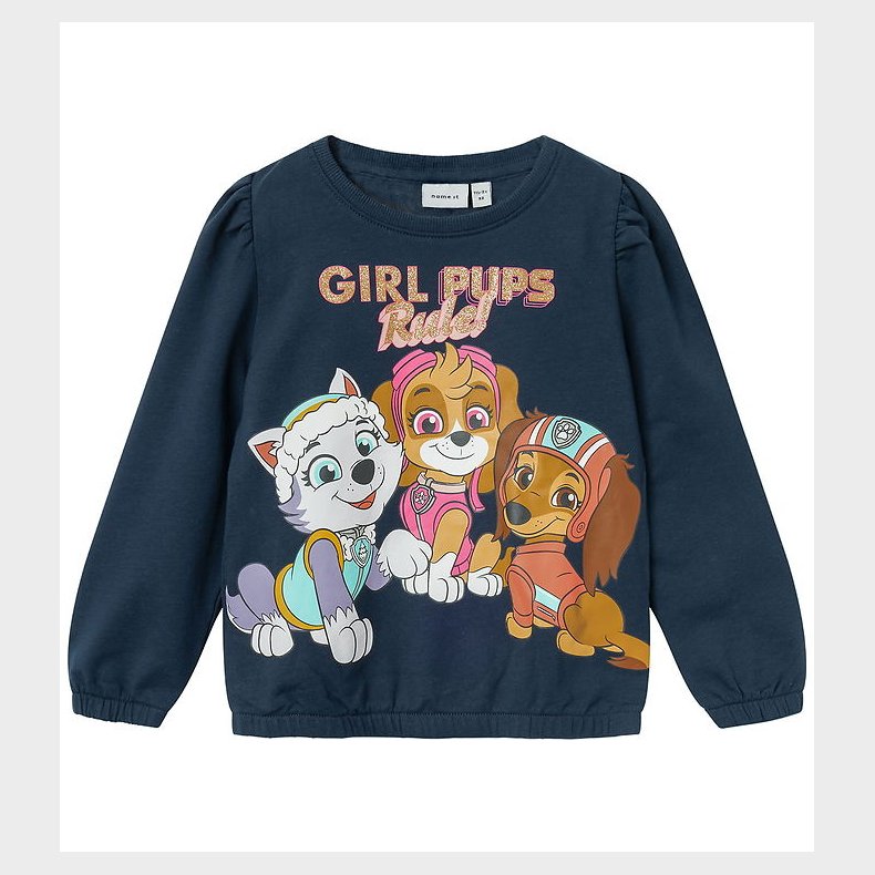 Name It Sweatshirt - NmfPjulle Paw Patrol - Dark Sapphire