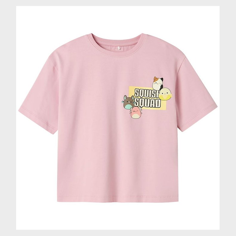 Name It T-shirt - NkfMomi Squishmallows - Cameo Pink