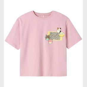 Name It T-shirt - NkfMomi Squishmallows - Cameo Pink