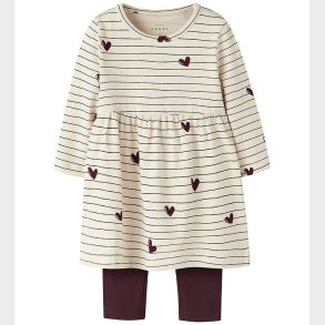 Name it Kjole - NbfVandora - Summer Sand/Fig