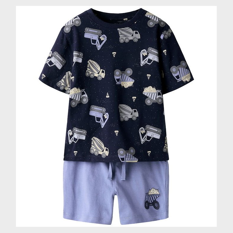 Name It Shortsst - NmmHector - Navy Blazer/W Infinity