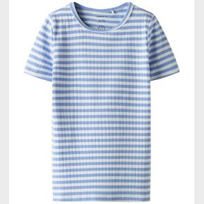 Name It T-shirt - Rib - NkfSuraja - Serenity/Bright White