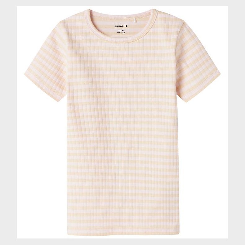 Name It T-shirt - Rib - NkfSuraja - Ballerina/Sun Kiss