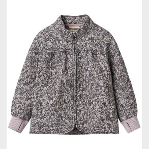 Wheat Termojakke - Thilde - Black Sea Flowers