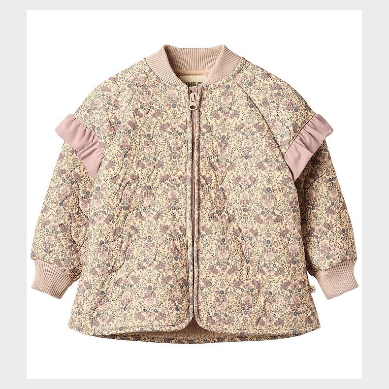 Wheat Termojakke m. Fleece - Ellas - Mellow Peach Tapestry