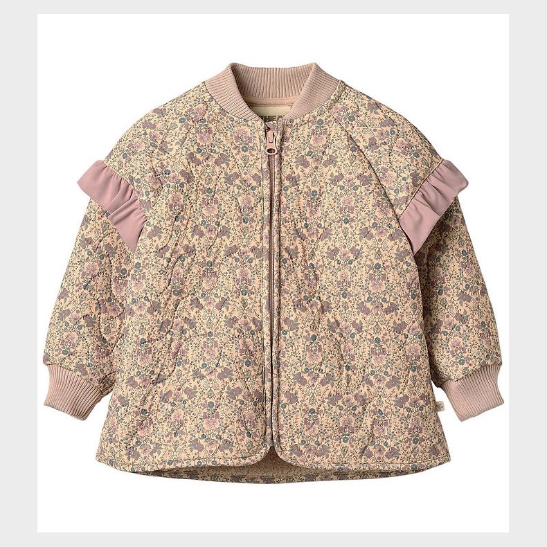 Wheat Termojakke m. Fleece - Ellas - Mellow Peach Tapestry