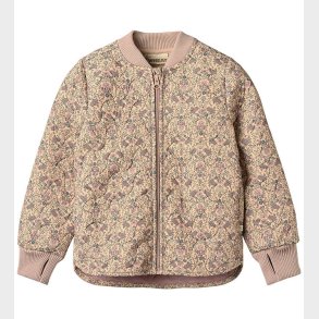 Wheat Termojakke - Loui - Mellow Peach Tapestry