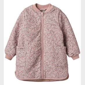 Wheat Termojakke m. Fleece - Helga - Soft Lavender Flowers