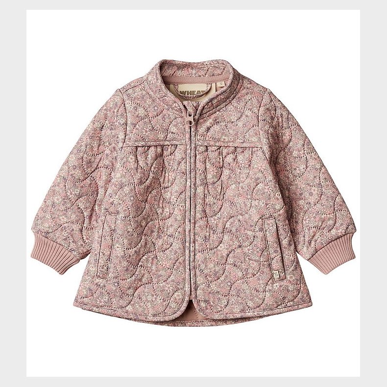 Wheat Termojakke - Thilde - Soft Lavender Flowers