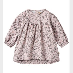 Wheat Kjole - Fenja - Lilac Checked Flowers