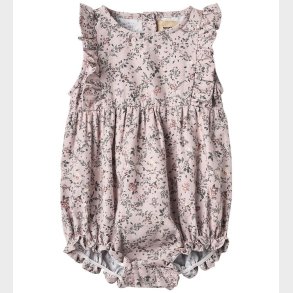 Wheat Sommerdragt - Emmaline - Lilac Checked Flowers