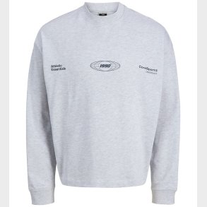Jack & Jones Sweatshirt - JcoSignal - White Melange