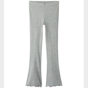 Name It Leggings - Rib - Noos - NkfNakal - Grey Melange