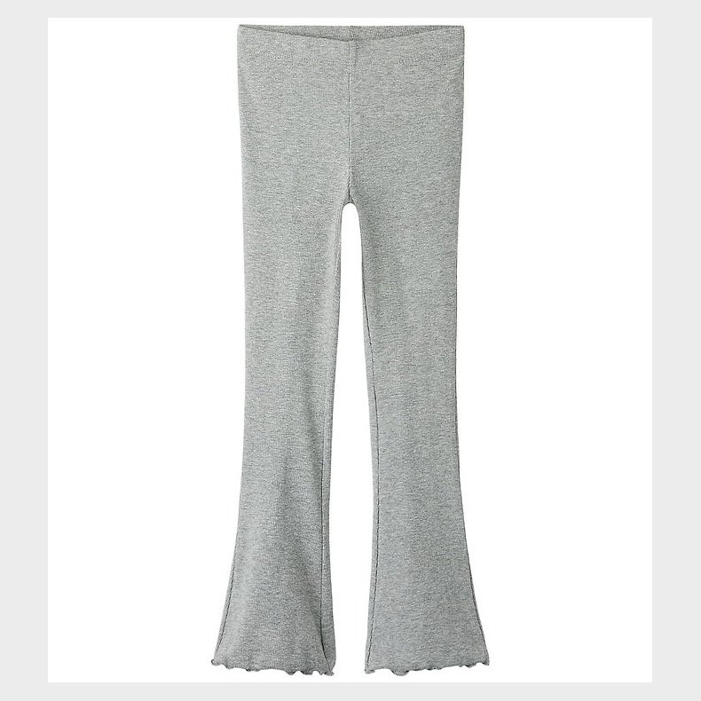 Name It Leggings - Rib - Noos - NkfNakal - Grey Melange