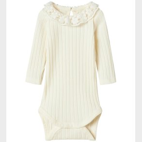 Name It Body l/� - Rib - NbfNisja - Cloud Dancer