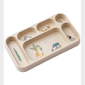 Liewood Tallerken - 6 Rum - Mosu - All Together/Sandy