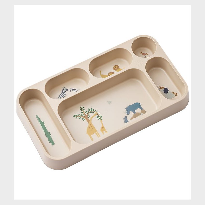 Liewood Tallerken - 6 Rum - Mosu - All Together/Sandy