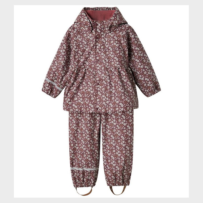 Name It Regntj m. Fleece - NmfDry - Fig