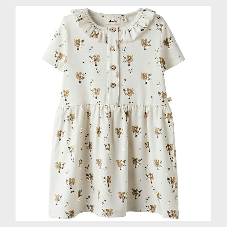 Lil' Atelier Kjole - NmfLayo - Coconut Milk