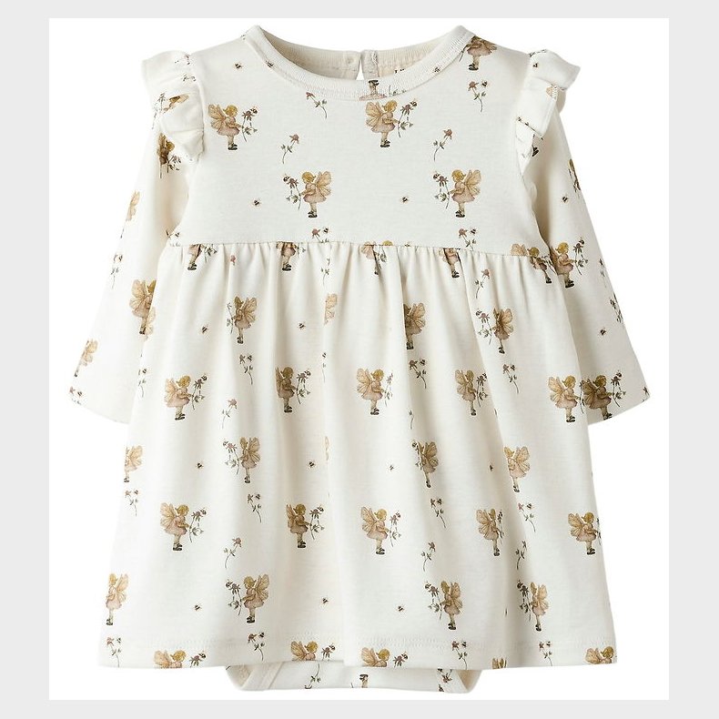 Lil' Atelier Body Kjole - NbfLayo - Coconut Milk