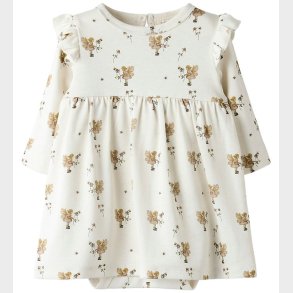 Lil' Atelier Body Kjole - NbfLayo - Coconut Milk