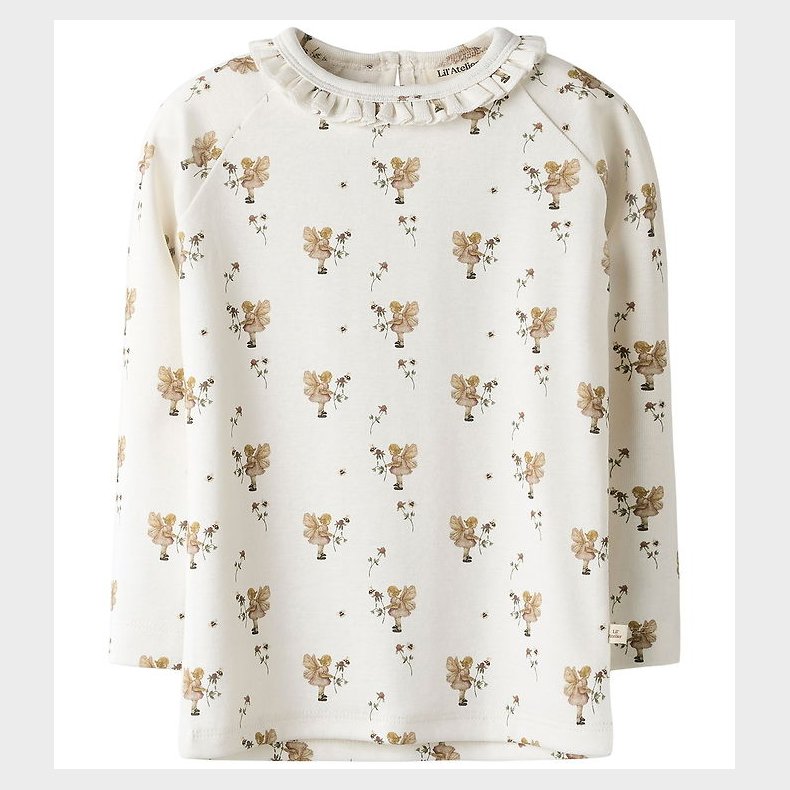 Lil' Atelier Bluse - NmfLayo - Coconut Milk