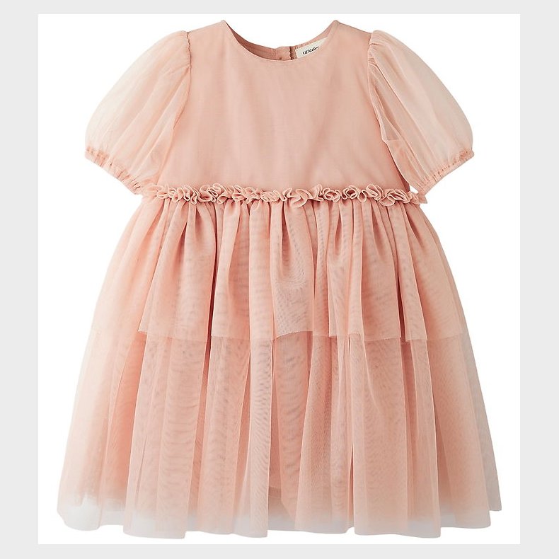 Lil' Atelier Kjole - Tyl - NmfLiberty - Misty Rose