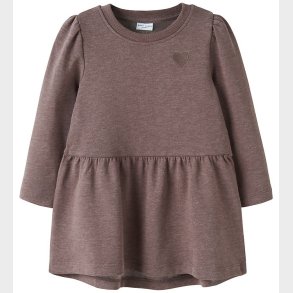 Name it Kjole - NmfVima - Peppercorn/Heart Embroidery