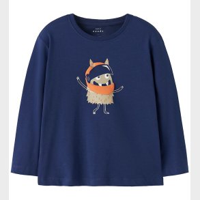 Name It Bluse - NmmVagno - Blueprint/Helm