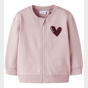 Name It Sweatcardigan - NbFVrillie - Burnished Lilac/Heart