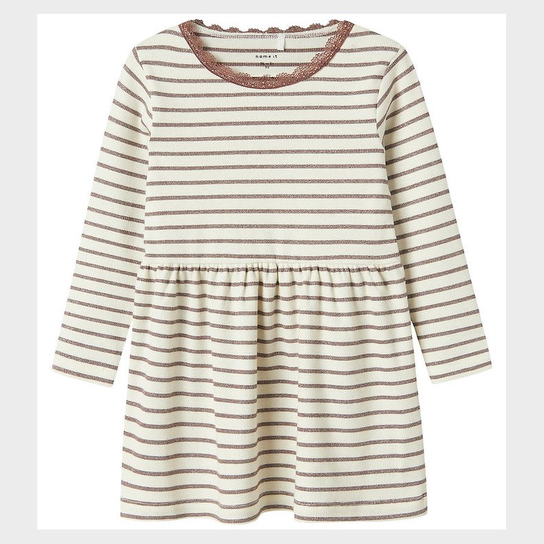 Name It Kjole - Nmfnette - Peppercorn