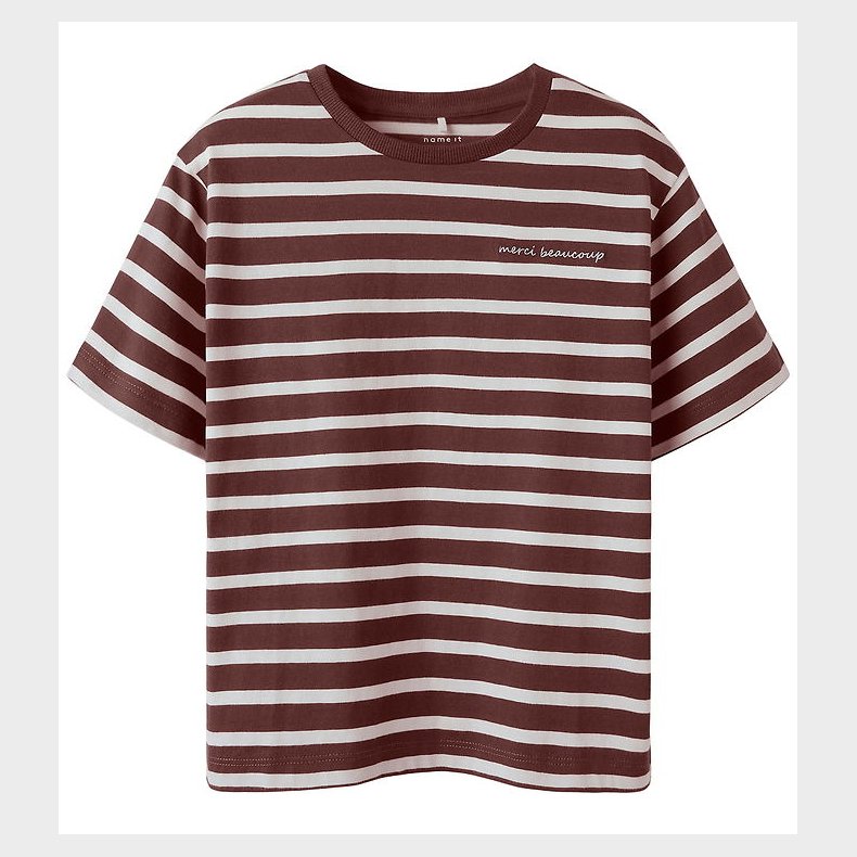 Name It T-shirt - NkfKeline - Andorra/Cloud Dancer