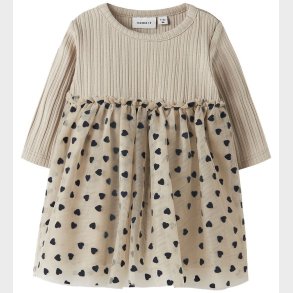Name It Kjole - NbfNea Tulle - Island Fossil