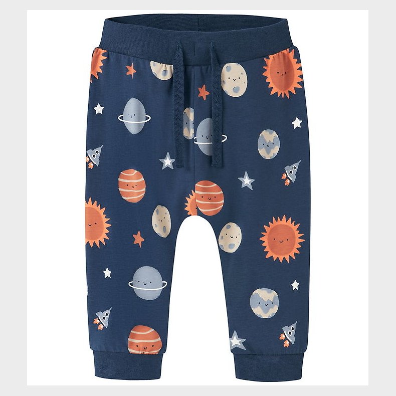 Name It Bukser - NbmVroels - Insignia Blue/Planets