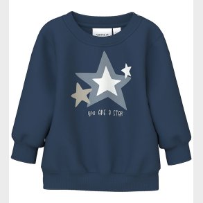 Name It Sweatshirt - NbmVonne - Insignia Blue/Stars