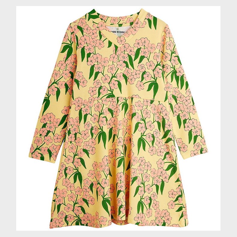 Mini Rodini Kjole - Alpine Flowers - Gul