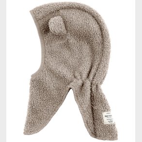 Mini A Ture Elefanthue - 1-lags - Teddyfleece - MatJeffi - Grey