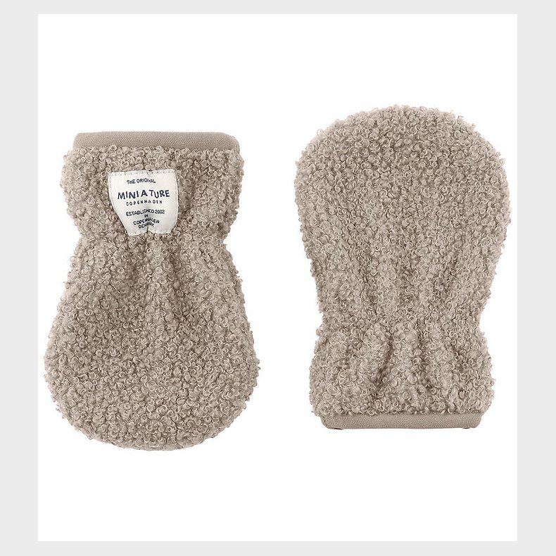 Mini A Ture Luffer - Teddyfleece - MatWolmer - Grey Brown