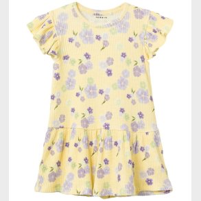 Name It Kjole - NmfPhalia - Rib - Double Cream