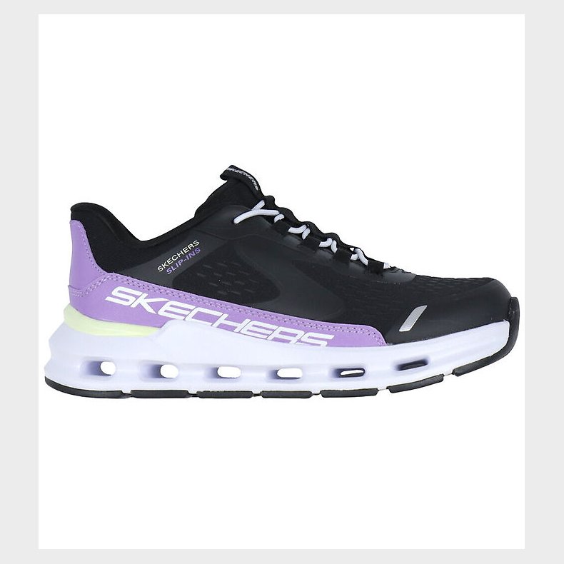 Skechers Sko - Vista Lane - Sort/Lilla