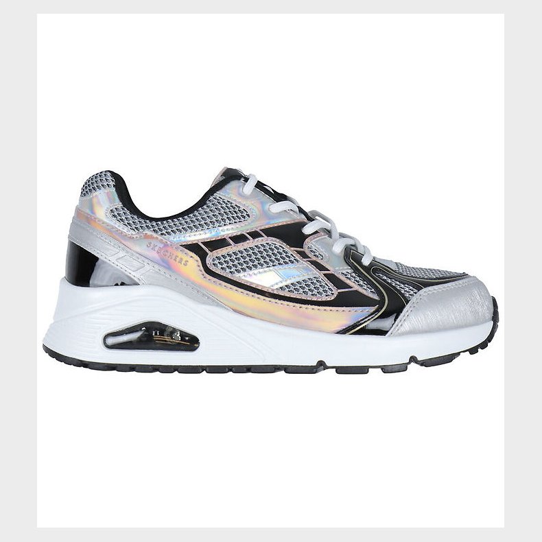 Skechers Sko - Platinum Flash - Slv/Sort