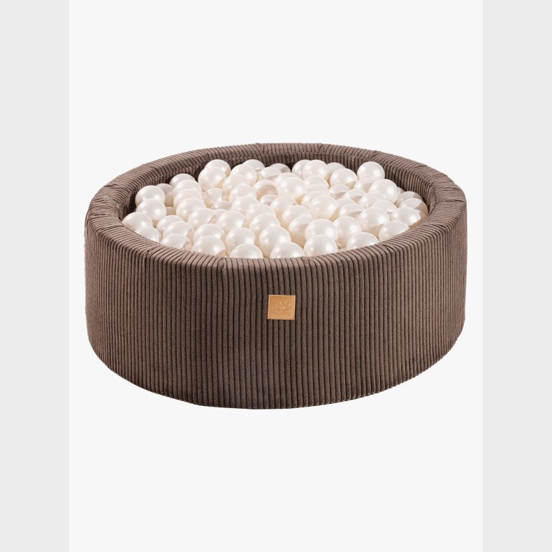 Meowbaby Rund Boldbassin Kraftig Fl�jl 30x90, Brun