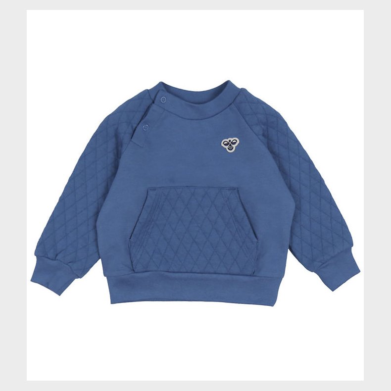 Hummel Sweatshirt - HmlMini - Quiltet - Dutch Blue