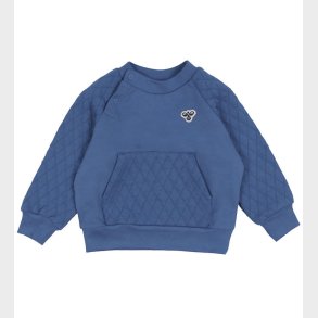 Hummel Sweatshirt - HmlMini - Quiltet - Dutch Blue