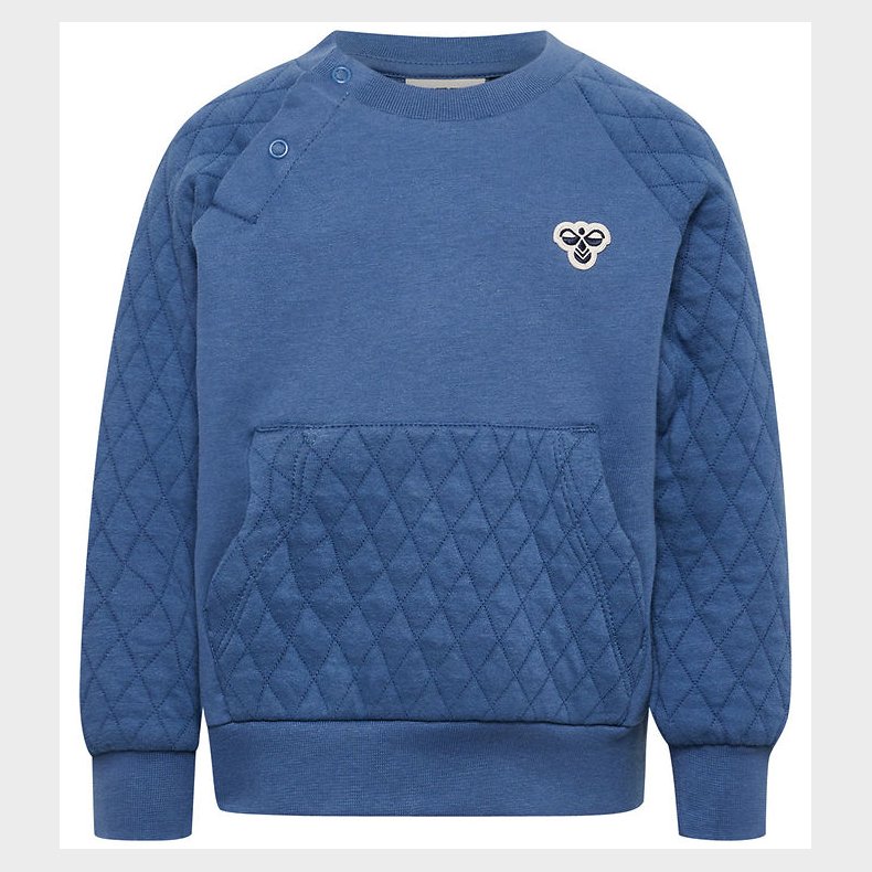 Hummel Sweatshirt - HmlMini - Quiltet - Dutch Blue