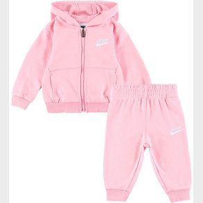 Nike Sweatst - Cardigan/Sweatpants - Medium Soft Pink