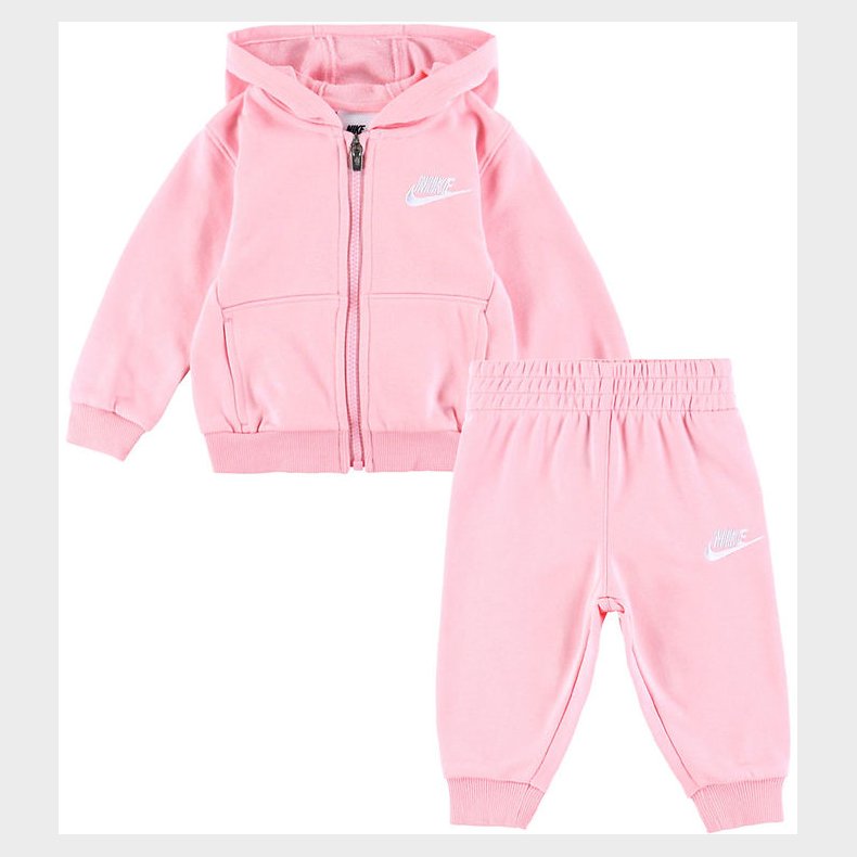 Nike Sweatst - Cardigan/Sweatpants - Medium Soft Pink