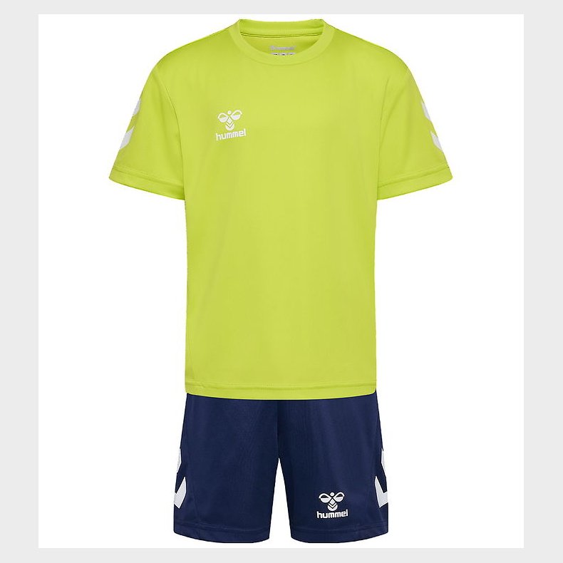 Hummel Tr�ningss�t - HmlLogo - Lime Punch/Marine