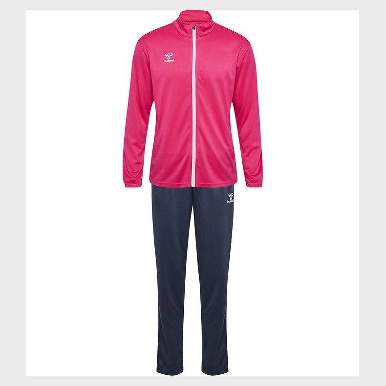 Hummel Tr�ningss�t - HmlLogo - Raspberry Sorbet/Ombre Blue