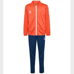 Hummel Tr�ningss�t - HmlLogo - Nasturtium/Dark Denim